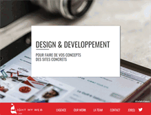 Tablet Screenshot of lightmyweb.fr